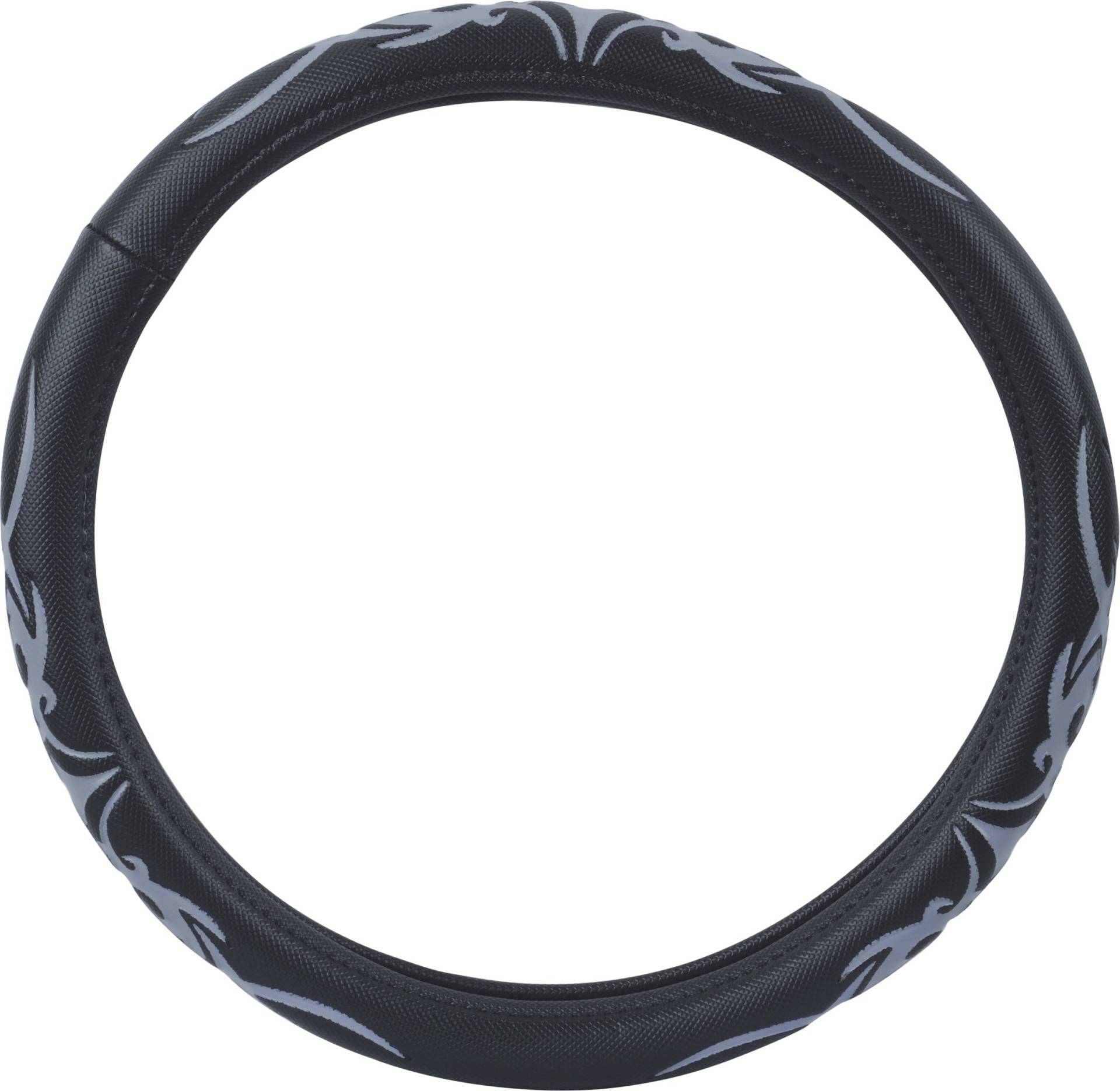 hr-imotion Design Lenkradbezug für Lenkräder zwischen 37 bis 39 cm Durchmesser in Grey Dragon Optik [5 Jahre Garantie | Griffsicher | Schweißregulierend | Design in Germany] - 10810801 von HR-imotion