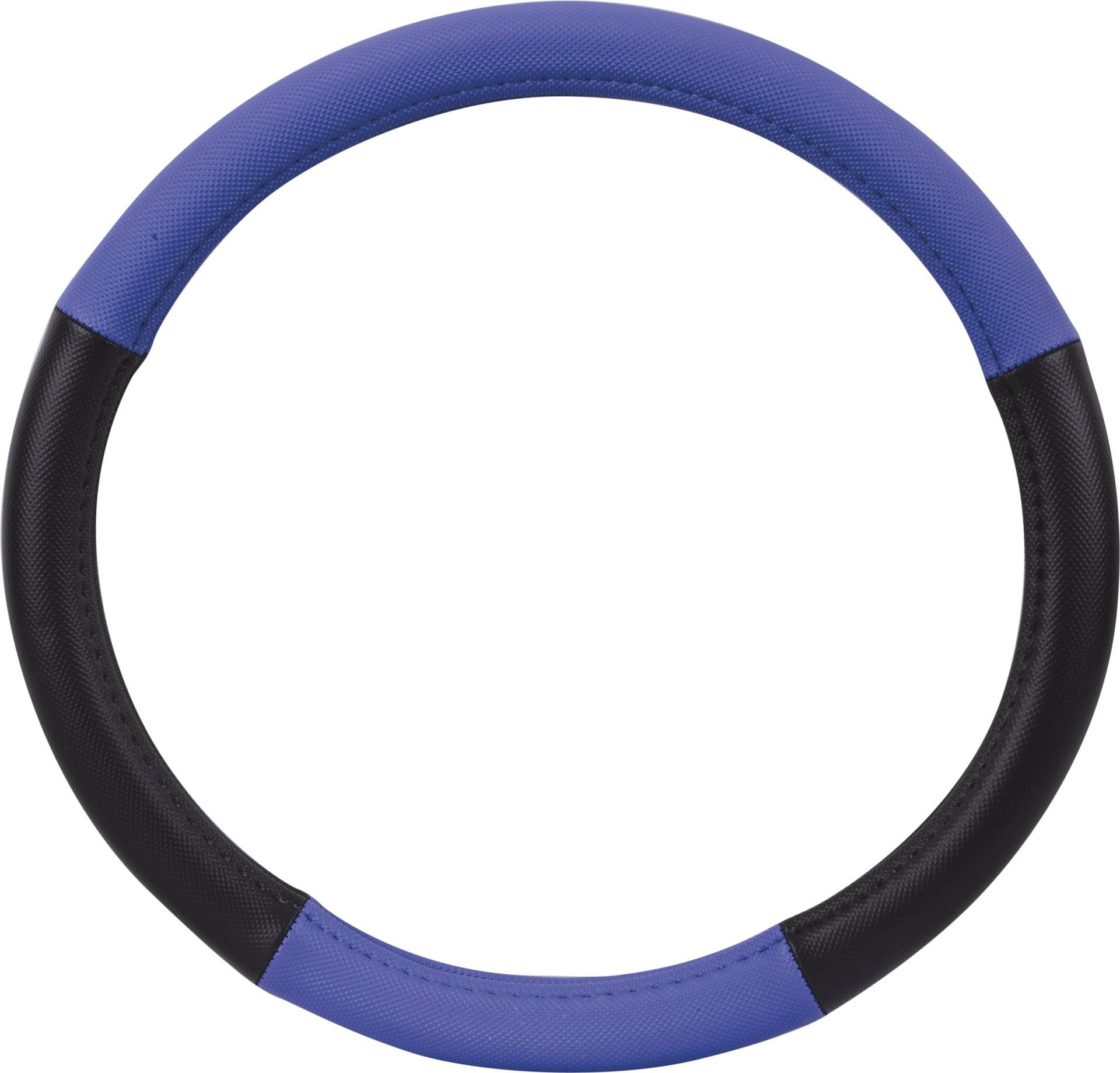 hr-imotion Design Lenkradbezug für Lenkräder zwischen 37 bis 39 cm Durchmesser in schwarz / blau [5 Jahre Garantie | Griffsicher | Schweißregulierend | Design in Germany] - 10811001 von HR-imotion
