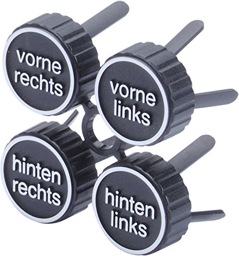 hr-imotion Reifenlagerungsmarkierung mit deutschem Aufdruck - 4er Pack [Made in Germany] von HR-imotion