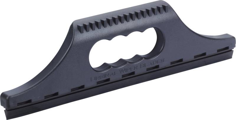 hr-imotion Scheibenkratzer/-reiniger aus robustem Plastik inkl. Spritzdüsenreiniger [Made in Germany | ergonomischer Griff | Schweibenwischergummi] - 12410201 von HR-imotion