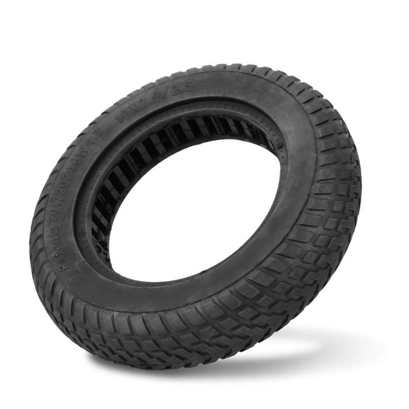 Vollgummireifen 10 Zoll 10 * 2/2.5 Reifen E Scooter Vollgummi Scooter Solid Tire, Hohl Explosionsgeschützter Reifen Tubeless Tire Ersatz Für xiaomi M365 / pro Elektroroller von huaer