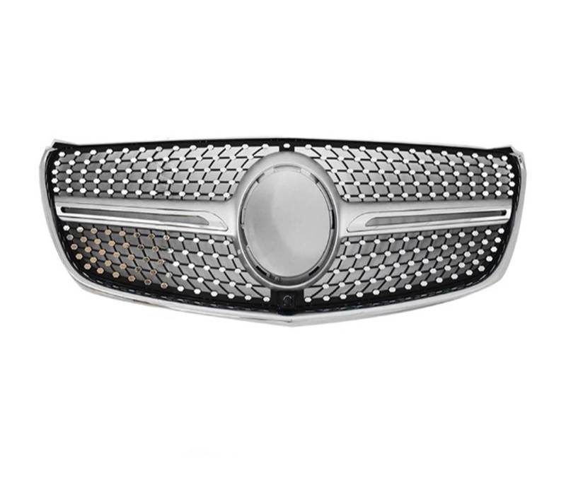 huanglanhuagr Diamond Style Frontgrill Racing Stoßstangengrill Facelift kompatibel for Mercedes Benz Vito V W447 V250 V300 V260 Modifiziertes Bodykit 2015–2022(15-19 V Silvery) von huanglanhuagr