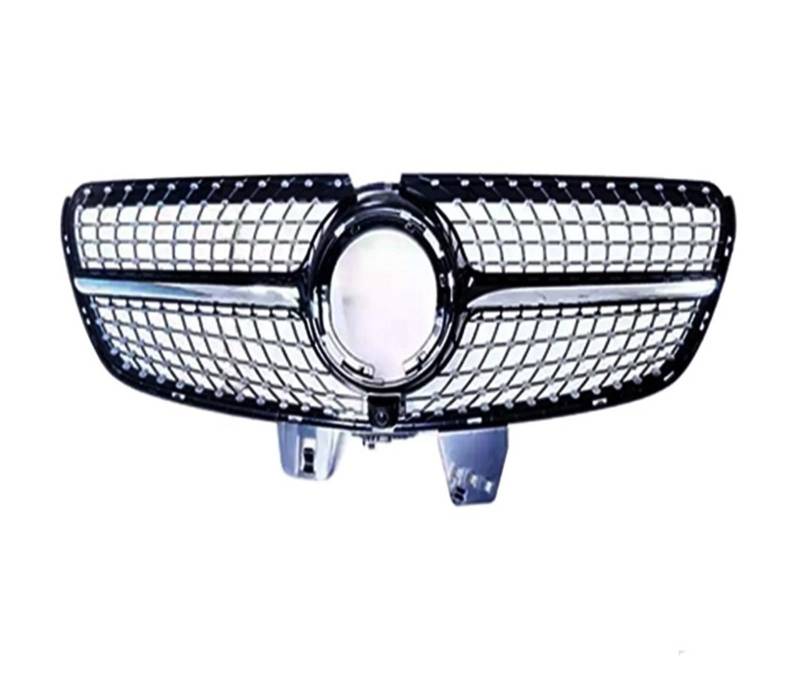 huanglanhuagr Diamond Style Frontgrill Racing Stoßstangengrill Facelift kompatibel for Mercedes Benz Vito V W447 V250 V300 V260 Modifiziertes Bodykit 2015–2022(20-22 V Black) von huanglanhuagr