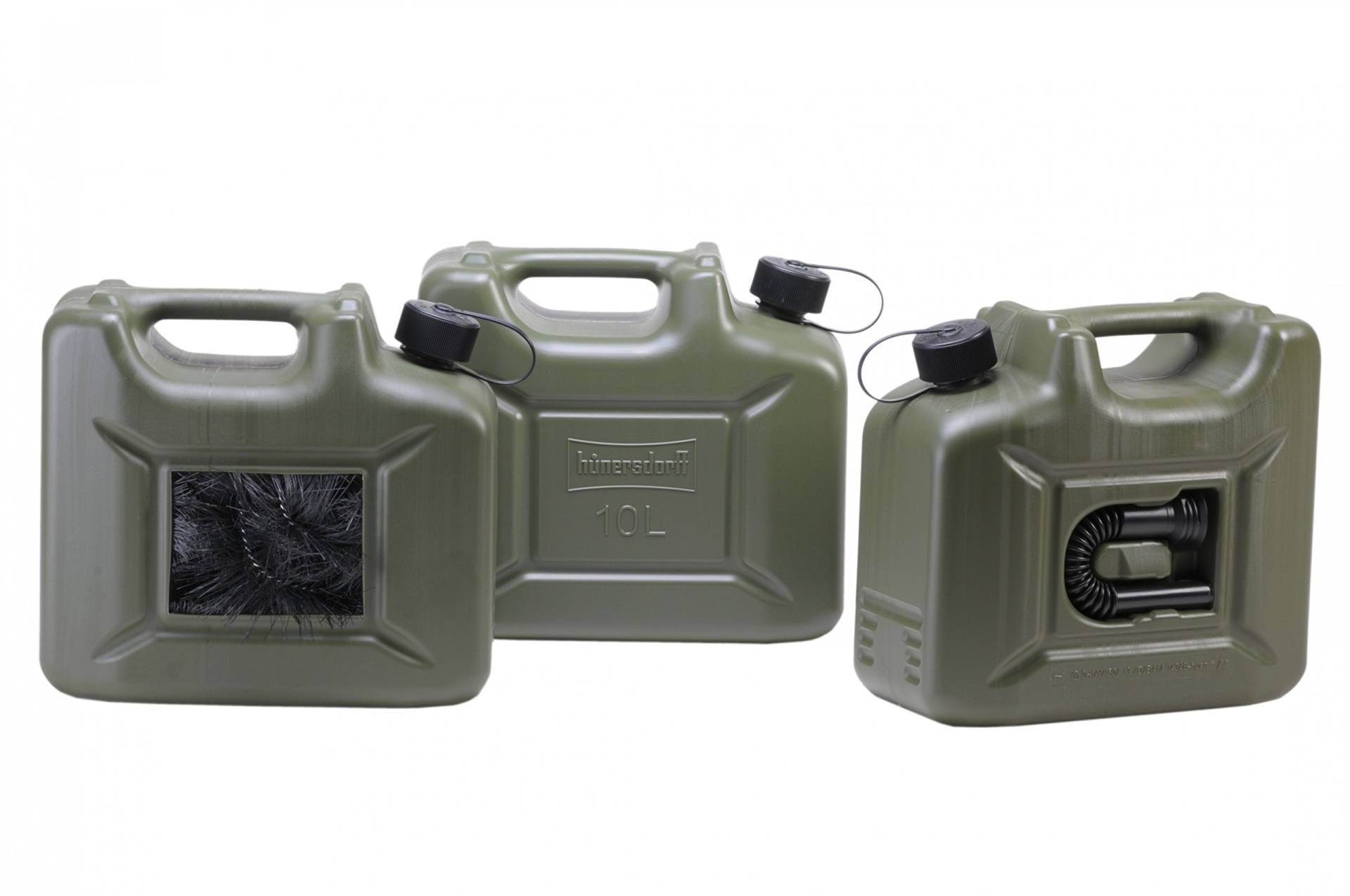 Hünersdorff 801100 Kraftstoffdose Profi Explo-Safe 10 L Oliv, UN-Zertifizierung, HDPE, schwarzes Zubehör, 10 Liter Hünersdorff 801100 Kraftstoffdose Profi Explo-Safe 10 L Oliv, UN-Zertifizierung, HDPE, schwarzes Zubehör, 10 Liter von hünersdorff