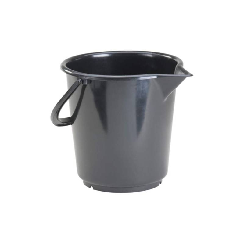 hünersdorff Industrie-Eimer/Abfallbehälter (HD-PE), eckig, 14 l, Made in Germany von hünersdorff