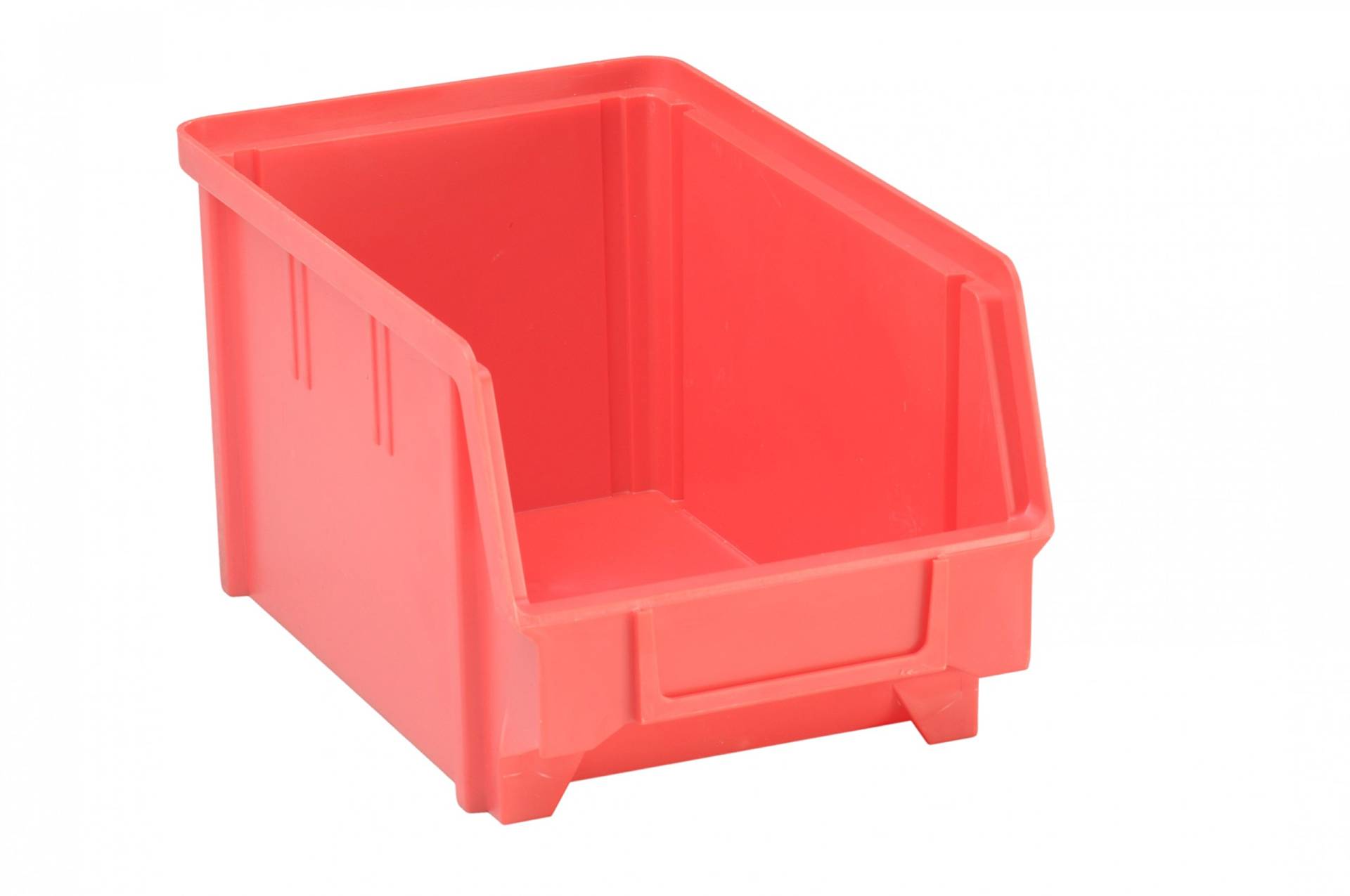 hünersdorff Sichtbox / Stapelbox / Lagerbox in Größe 3, aus Polystyrol, hohe Formstabilität und Belastbarkeit, Farbe: Rot hünersdorff Sichtbox / Stapelbox / Lagerbox in Größe 3, aus Polystyrol, hohe Formstabilität und Belastbarkeit, Farbe: Rot von hünersdorff