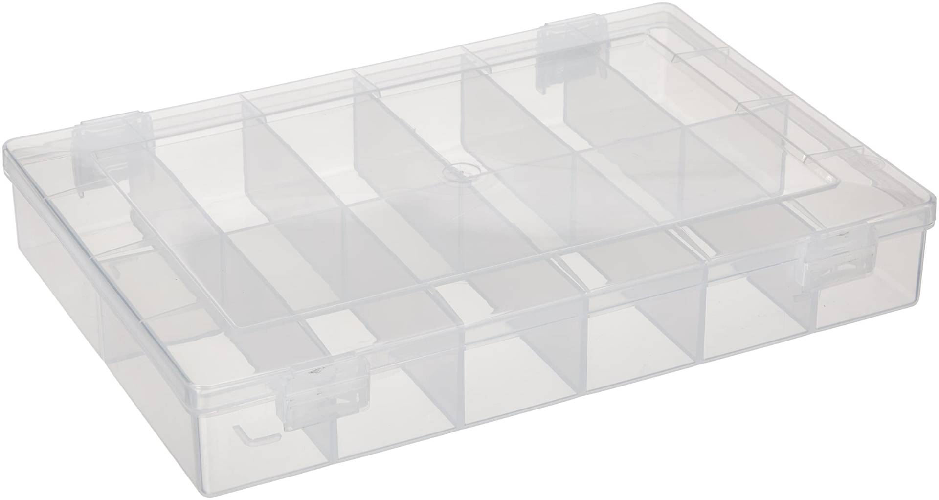 hünersdorff Sortimentskasten PP-Classic mit 12 Fächern | stabile Sortierbox für Schrauben und andere Kleinteile | feste Facheinteilung | 22,5 x 33,5 x 5,5 cm, transparent hünersdorff Sortimentskasten PP-Classic mit 12 Fächern | stabile Sortierbox für Schrauben und andere Kleinteile | feste Facheinteilung | 22,5 x 33,5 x 5,5 cm, transparent von hünersdorff