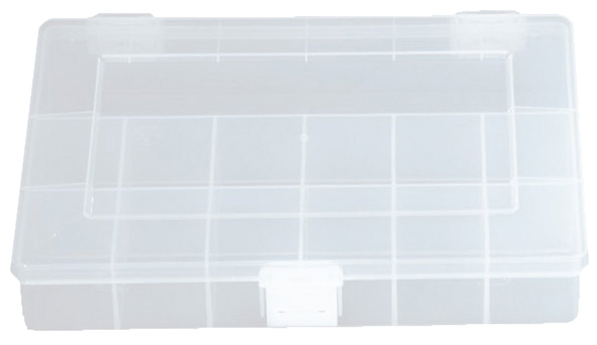 hünersdorff Sortimentskasten PP-Compact mit 13 Fächern | stabile Sortierbox für Schrauben und andere Kleinteile | feste Facheinteilung | 17 x 25 x 4,6 cm, transparent hünersdorff Sortimentskasten PP-Compact mit 13 Fächern | stabile Sortierbox für Schrauben und andere Kleinteile | feste Facheinteilung | 17 x 25 x 4,6 cm, transparent von hünersdorff