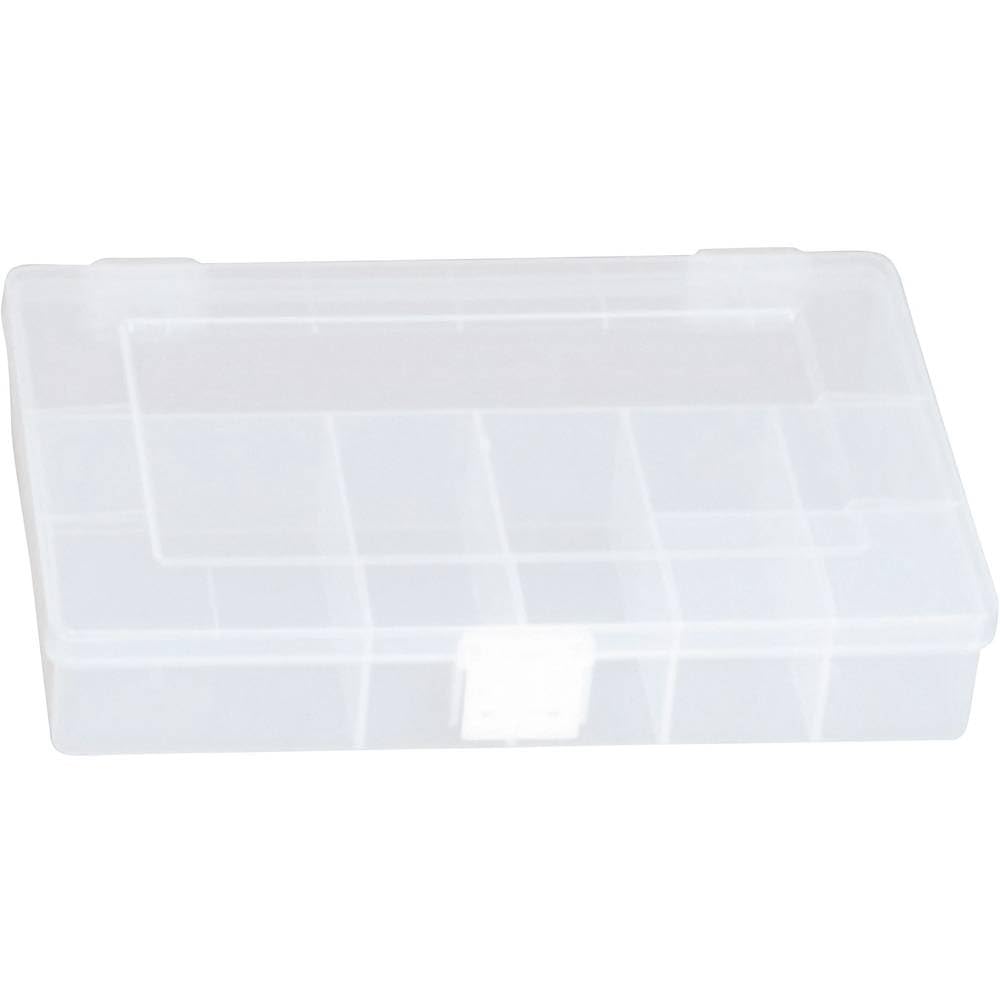 hünersdorff Sortimentskasten PP-Compact mit 8 Fächern | stabile Sortierbox für Schrauben und andere Kleinteile | feste Facheinteilung | 17 x 25 x 4,6 cm, transparent hünersdorff Sortimentskasten PP-Compact mit 8 Fächern | stabile Sortierbox für Schrauben und andere Kleinteile | feste Facheinteilung | 17 x 25 x 4,6 cm, transparent von hünersdorff