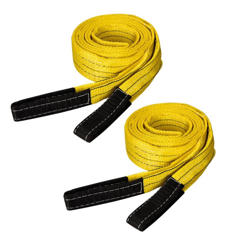 hzexun 2 Stück Hebeschlinge Rundschlinge 3Mx2.5cm, Hebeband Hebegurt Tragkraft 3 Tonnen aus Polyester von hzexun