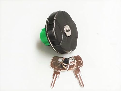 iCF Motorrad-Tankdeckel APE 5, Grün, Metall, Edelstahl, Drehverschluss von iCF