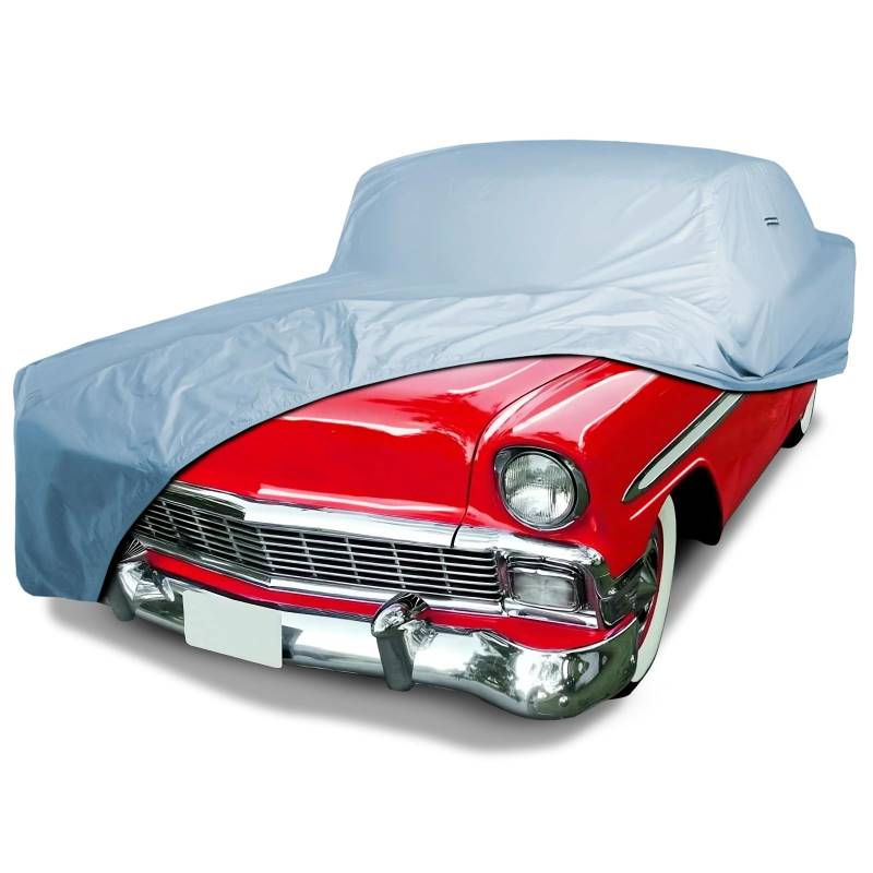 iCarCover Passend für Chevy Bel Air 2-Türer 1953 1954 1955 1956 1957 1958 wasserdichte Autoabdeckung. von iCarCover