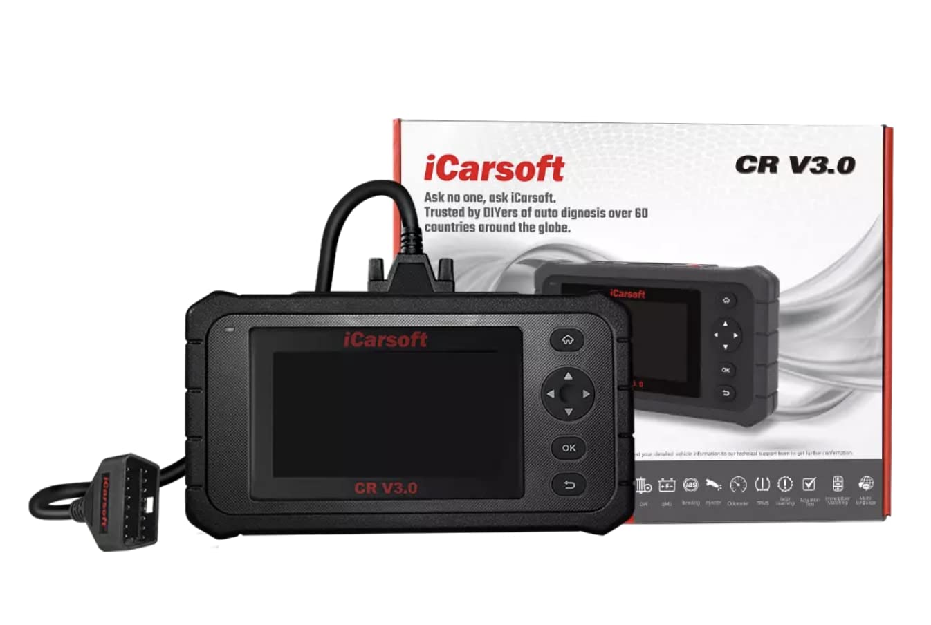 iCarsoft CR V3.0 – Diagnosekoffer für mehrere Marken – Auto-Diagnosewerkzeug Pro Touchscreen iCarsoft CR V3.0 – Diagnosekoffer für mehrere Marken – Auto-Diagnosewerkzeug Pro Touchscreen von iCarSoft