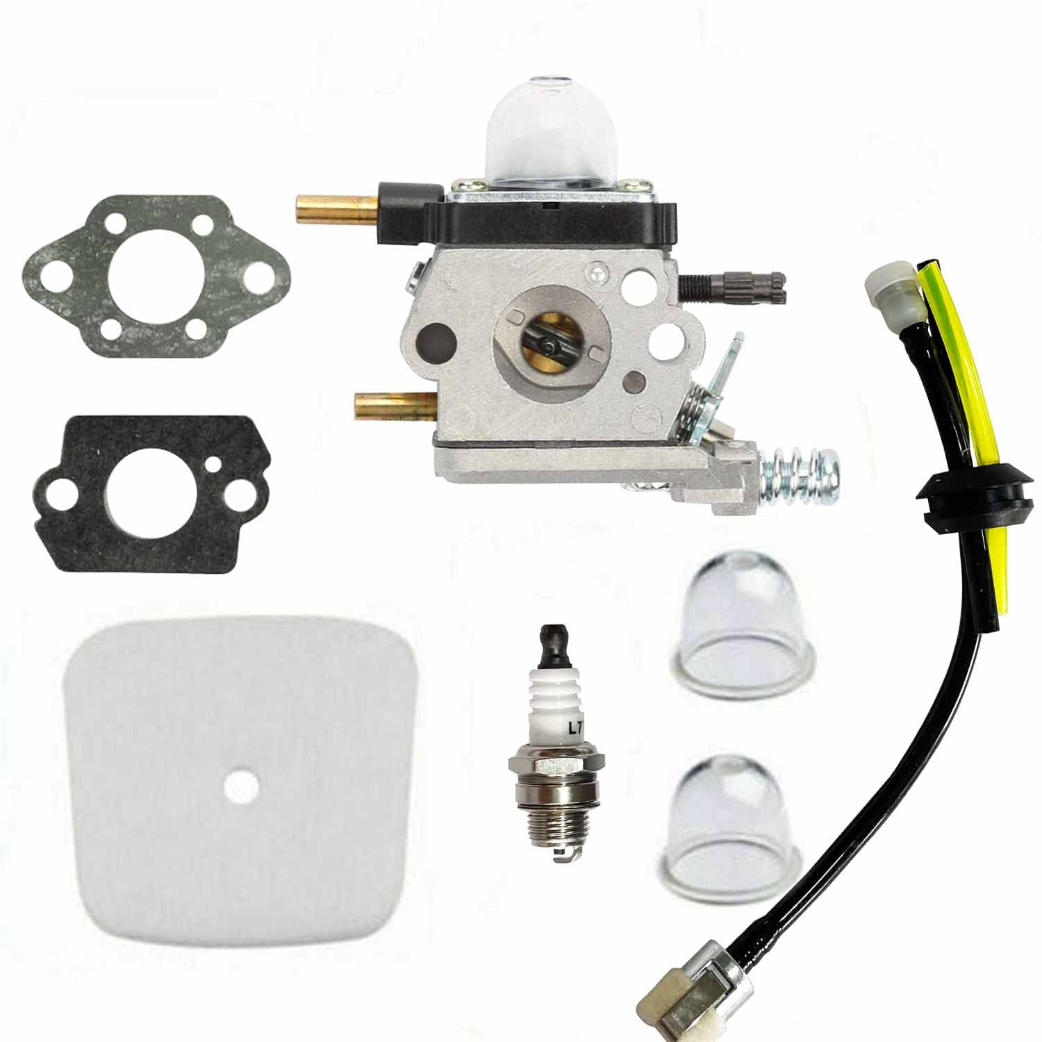 iDMRURvm Vergaser Ersatz Luftfilter Kraftstoff-Zündkerzenset für 2-Takt Mantis Gartenfräse 7222 7222E 7222M 7225 7230 7234 7240 7920 7924 Pinne ersetzt C1U-K54A iDMRURvm Vergaser Ersatz Luftfilter Kraftstoff-Zündkerzenset für 2-Takt Mantis Gartenfräse 7222 7222E 7222M 7225 7230 7234 7240 7920 7924 Pinne ersetzt C1U-K54A von iDMRURvm