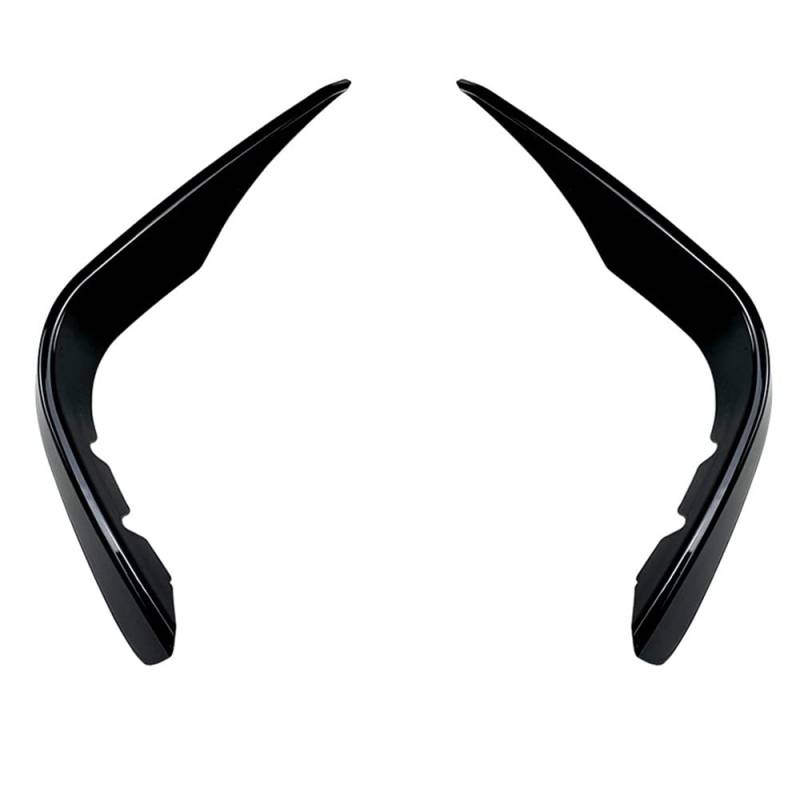 iFutniew Frontstoßstange Splitter Spoiler Nebelscheinwerfer Canard für - GLC-Klasse X253 2016-2019 GLC260 300 GLC43 Schwarz von iFutniew