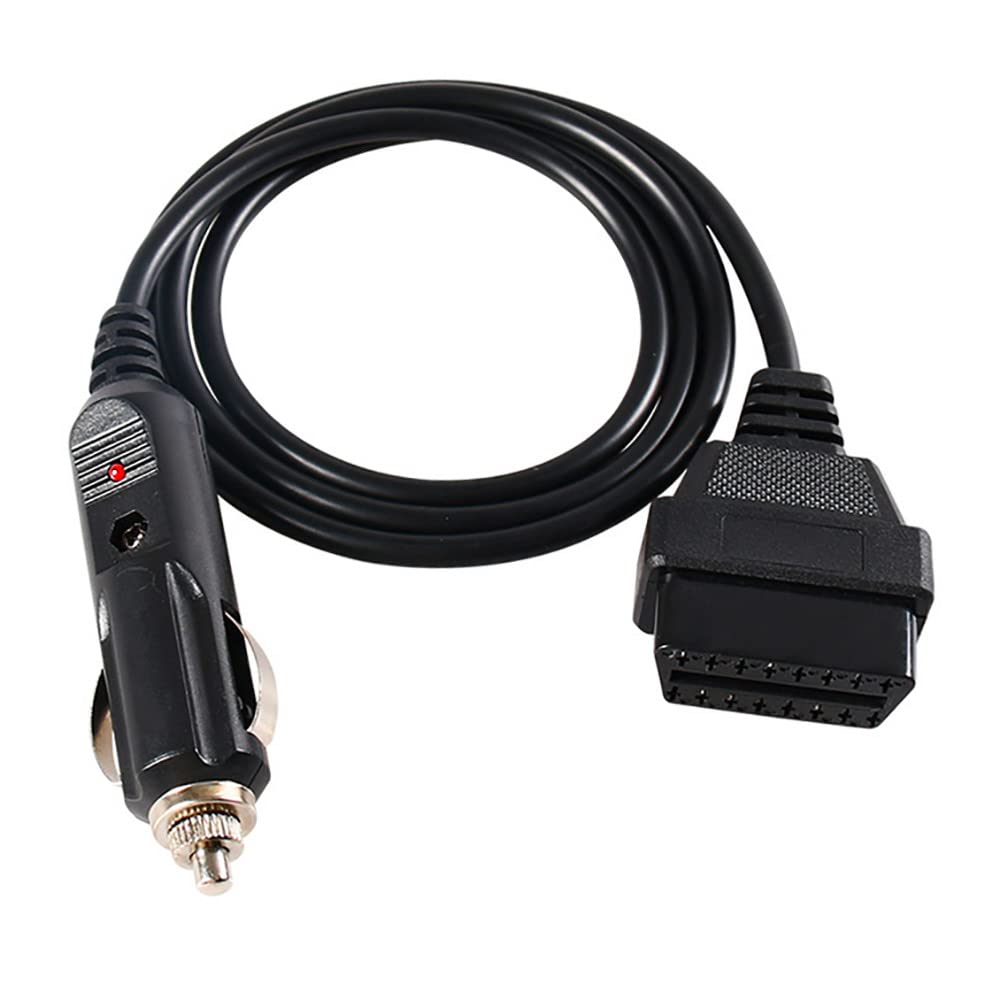 iHaospace 1M Car OBD2 to Cigarette Lighter, Vehicle ECU Emergency Power Supply Cable Cigarette Lighter to OBD Female Connector Cable Adapter iHaospace 1M Car OBD2 to Cigarette Lighter, Vehicle ECU Emergency Power Supply Cable Cigarette Lighter to OBD Female Connector Cable Adapter von iHaospace