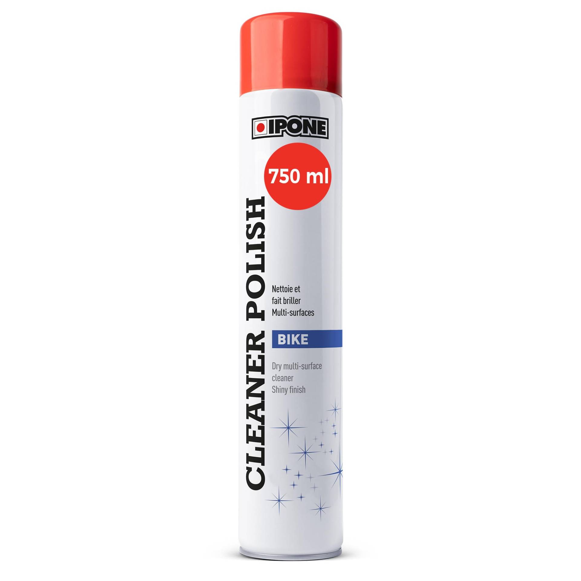 Ipone - Multiflächen-Reinigungswachs Cleaner Polish - Poliert und sorgt für neuen Glanz - Reinigt ohne Wasser - 750 ML von IPONE