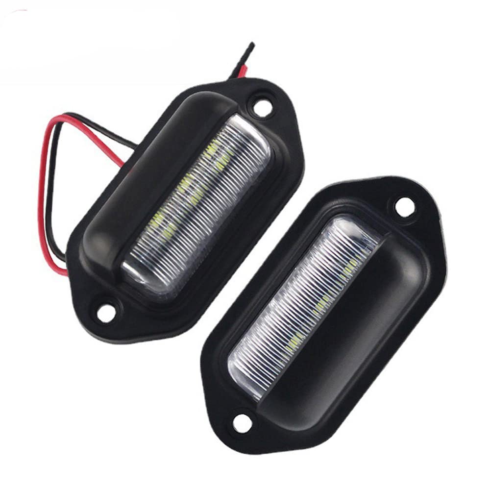 iSZ-HGZ 2 Stück Universal LED Rücklicht Kennzeichenleuchte Beleuchtung Nummernschild Anhänger Mit E-Prüfzeichen iSZ-HGZ 2 Stück Universal LED Rücklicht Kennzeichenleuchte Beleuchtung Nummernschild Anhänger Mit E-Prüfzeichen von iSZ-HGZ