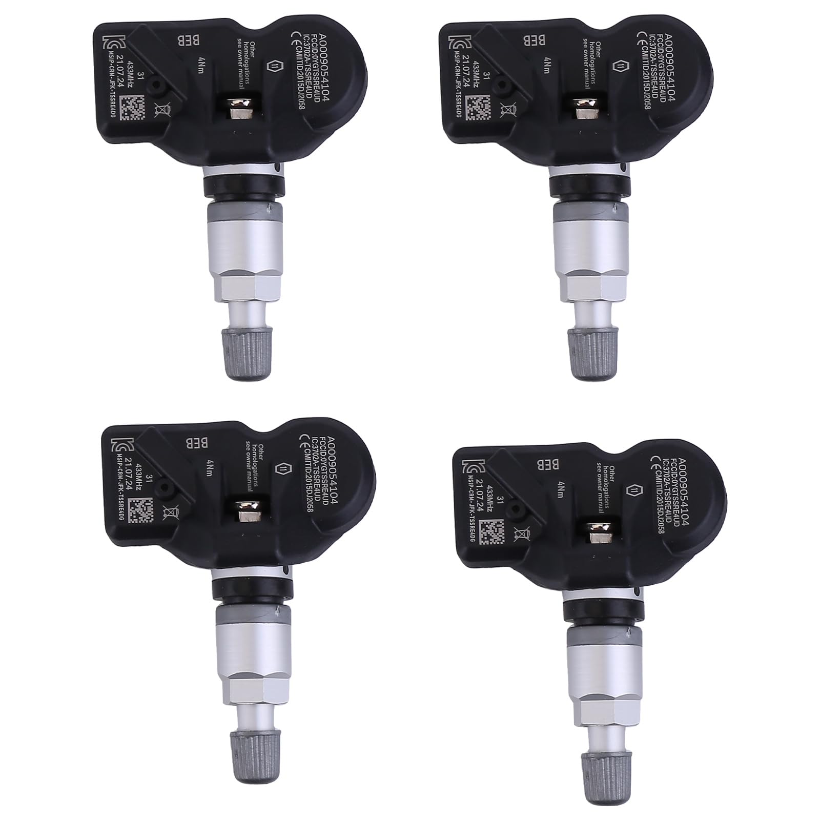 4pcs TPMS Reifendrucksensor A0009054104 Kompatibel für Mercedes A-Klasse B-Klasse E-Klasse CLA CLS GLA GLB GLE GLS Sprinter RDKS Sensor Reifendruckkontrollsystem Reifendrucküberwachung Sensor 4pcs TPMS Reifendrucksensor A0009054104 Kompatibel für Mercedes A-Klasse B-Klasse E-Klasse CLA CLS GLA GLB GLE GLS Sprinter RDKS Sensor Reifendruckkontrollsystem Reifendrucküberwachung Sensor von iSpchen