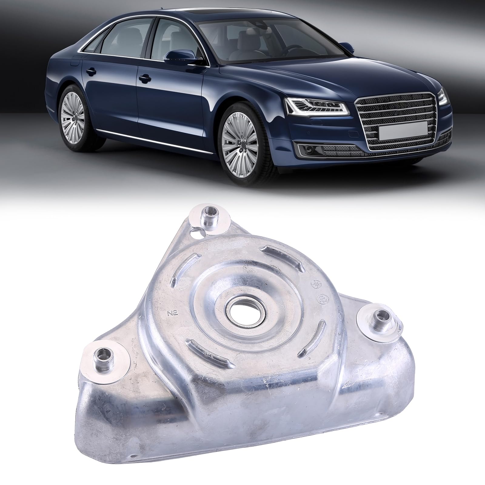 Reparatursatz Federbeinstützlager Kompatibel mit AUDI A6 Avant (4F5, C6) Vorne, Reparatursatz für Aufhängungsstützlager Federbeinstützlagersatz 4F0412109 4F0412383G 4F0412391C von iSpchen