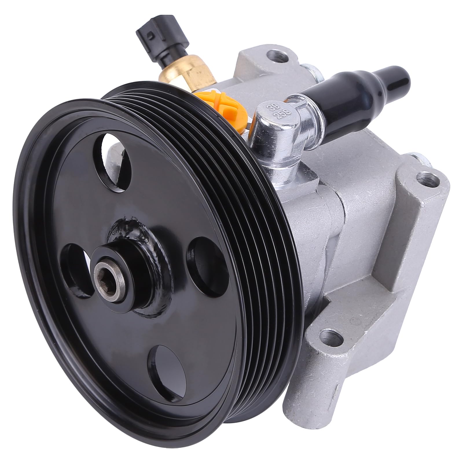 Servopumpe Hydraulikpumpe Lenkung Hydraulikpumpe für Ford C-Max Focus II Volvo C30 S40 II V50 Motor Hydraulikpumpe Lenksystem Servolenkungspumpe Hydraulikpumpe Lenkung Ersatz 8603593 1362652 1329297 von iSpchen