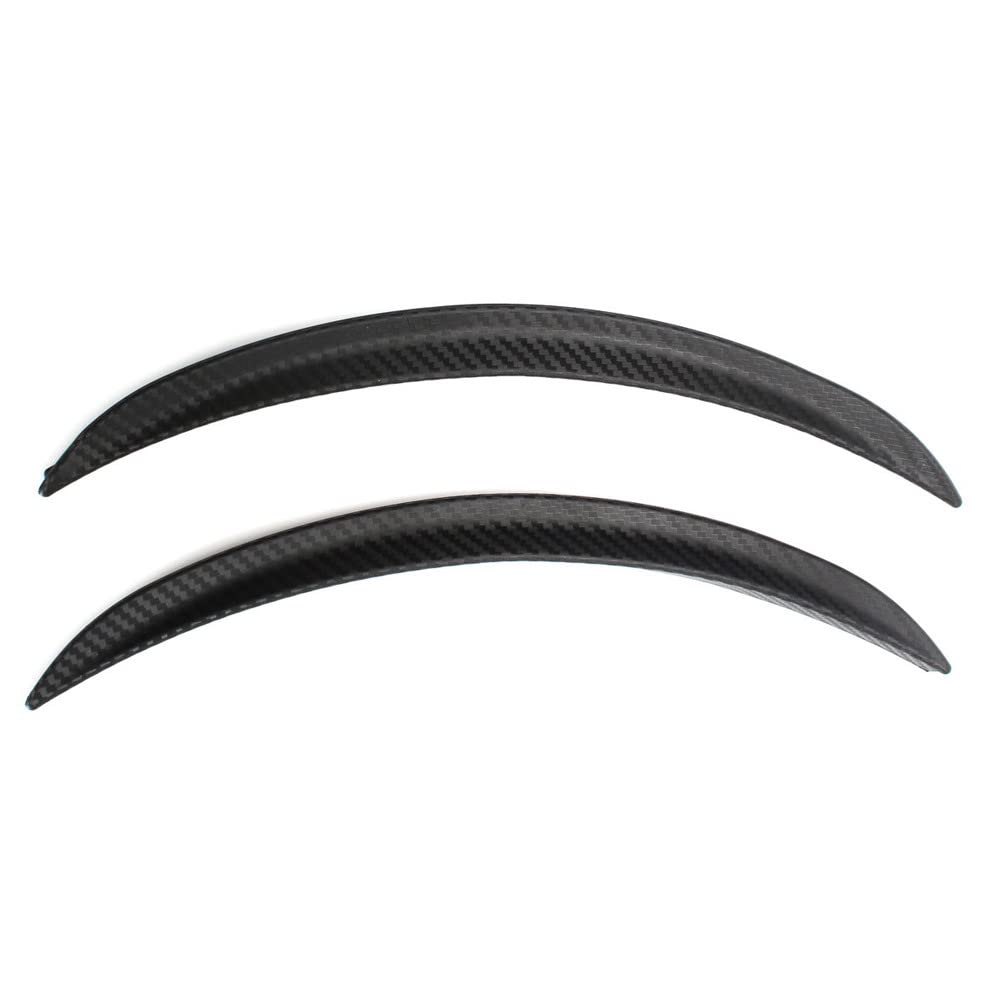 iSpchen 2 Stück Auto Radlaufleisten Radabdeckung Auto Rad Kotflügelverbreiterung Kohlefaser Radlaufverbreiterung Auto Rad Kotflügel Trim Rad Schutz Dekoration Streifen,25cm iSpchen 2 Stück Auto Radlaufleisten Radabdeckung Auto Rad Kotflügelverbreiterung Kohlefaser Radlaufverbreiterung Auto Rad Kotflügel Trim Rad Schutz Dekoration Streifen,25cm von iSpchen