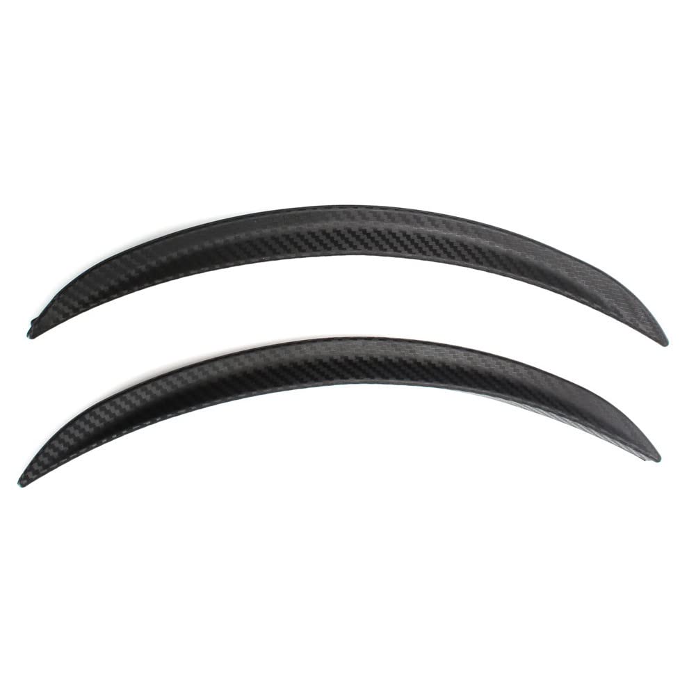 iSpchen 2 Stück Auto Radlaufleisten Radabdeckung Auto Rad Kotflügelverbreiterung Kohlefaser Radlaufverbreiterung Auto Rad Kotflügel Trim Rad Schutz Dekoration Streifen,33cm iSpchen 2 Stück Auto Radlaufleisten Radabdeckung Auto Rad Kotflügelverbreiterung Kohlefaser Radlaufverbreiterung Auto Rad Kotflügel Trim Rad Schutz Dekoration Streifen,33cm von iSpchen