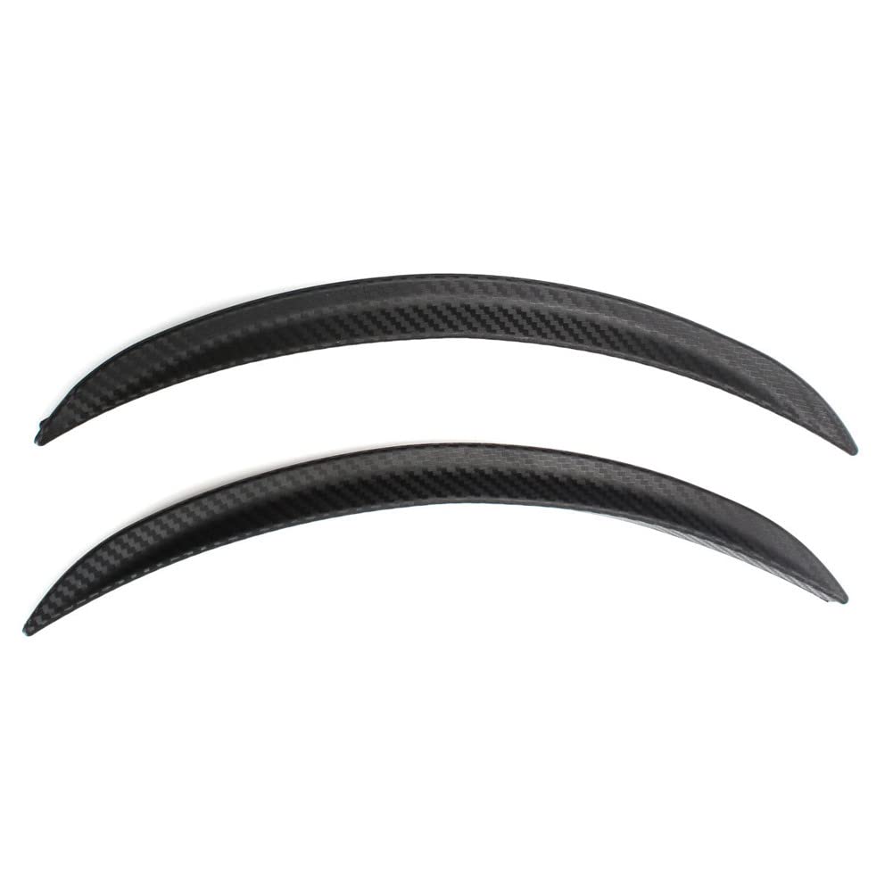 iSpchen 2 Stück Auto Radlaufleisten Radabdeckung Auto Rad Kotflügelverbreiterung Kohlefaser Radlaufverbreiterung Auto Rad Kotflügel Trim Rad Schutz Dekoration Streifen,44cm iSpchen 2 Stück Auto Radlaufleisten Radabdeckung Auto Rad Kotflügelverbreiterung Kohlefaser Radlaufverbreiterung Auto Rad Kotflügel Trim Rad Schutz Dekoration Streifen,44cm von iSpchen