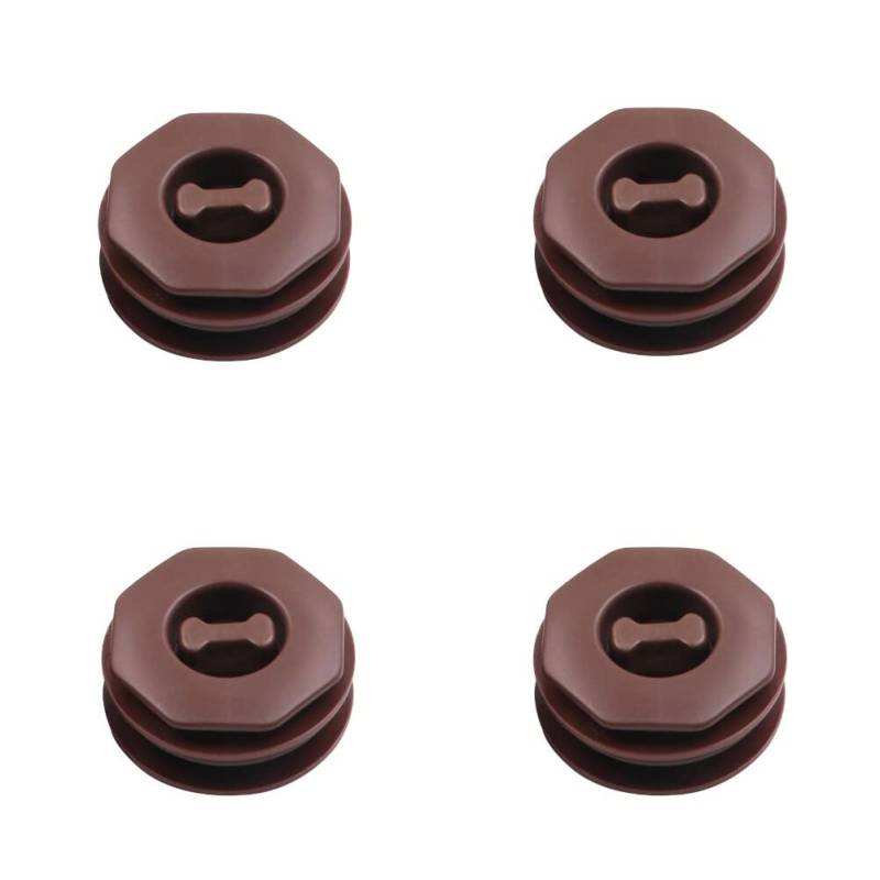 iSpchen 4 Stück Auto Fußmatten Clips Autoteppich Matten Clips Automatten Teppich Boden Halter abnehmbare drehbare rutschfeste Fußmatten Befestigung Clip Teppich Schnalle Halterung von iSpchen