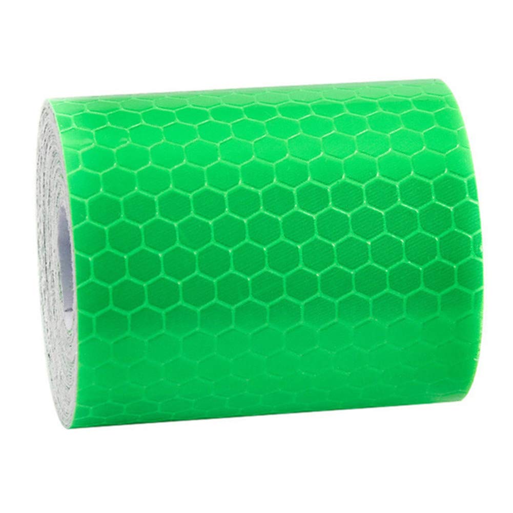iSpchen 5cm x 3m Auto reflektierende Aufkleber Reflektorband Selbstklebend Klebeband Reflektoren Sicherheitsband Aufkleber Auto Styling selbstklebende Aufkleber Dekoration Sticker 1 Rolle,Grün iSpchen 5cm x 3m Auto reflektierende Aufkleber Reflektorband Selbstklebend Klebeband Reflektoren Sicherheitsband Aufkleber Auto Styling selbstklebende Aufkleber Dekoration Sticker 1 Rolle,Grün von iSpchen