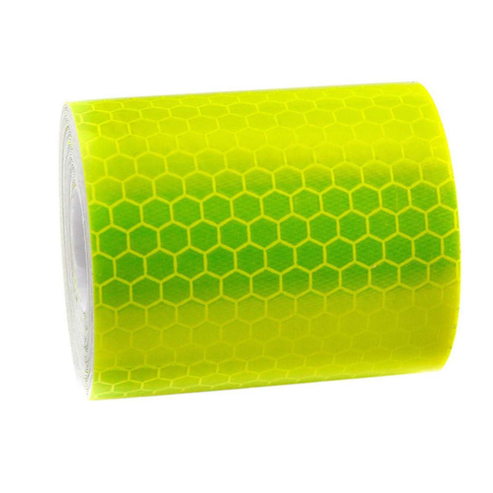 iSpchen 5cm x 3m Auto reflektierende Aufkleber Reflektorband Selbstklebend Klebeband Reflektoren Sicherheitsband Aufkleber Auto Styling selbstklebende Aufkleber Dekoration Sticker 1 Rolle,Helles Gelb iSpchen 5cm x 3m Auto reflektierende Aufkleber Reflektorband Selbstklebend Klebeband Reflektoren Sicherheitsband Aufkleber Auto Styling selbstklebende Aufkleber Dekoration Sticker 1 Rolle,Helles Gelb von iSpchen