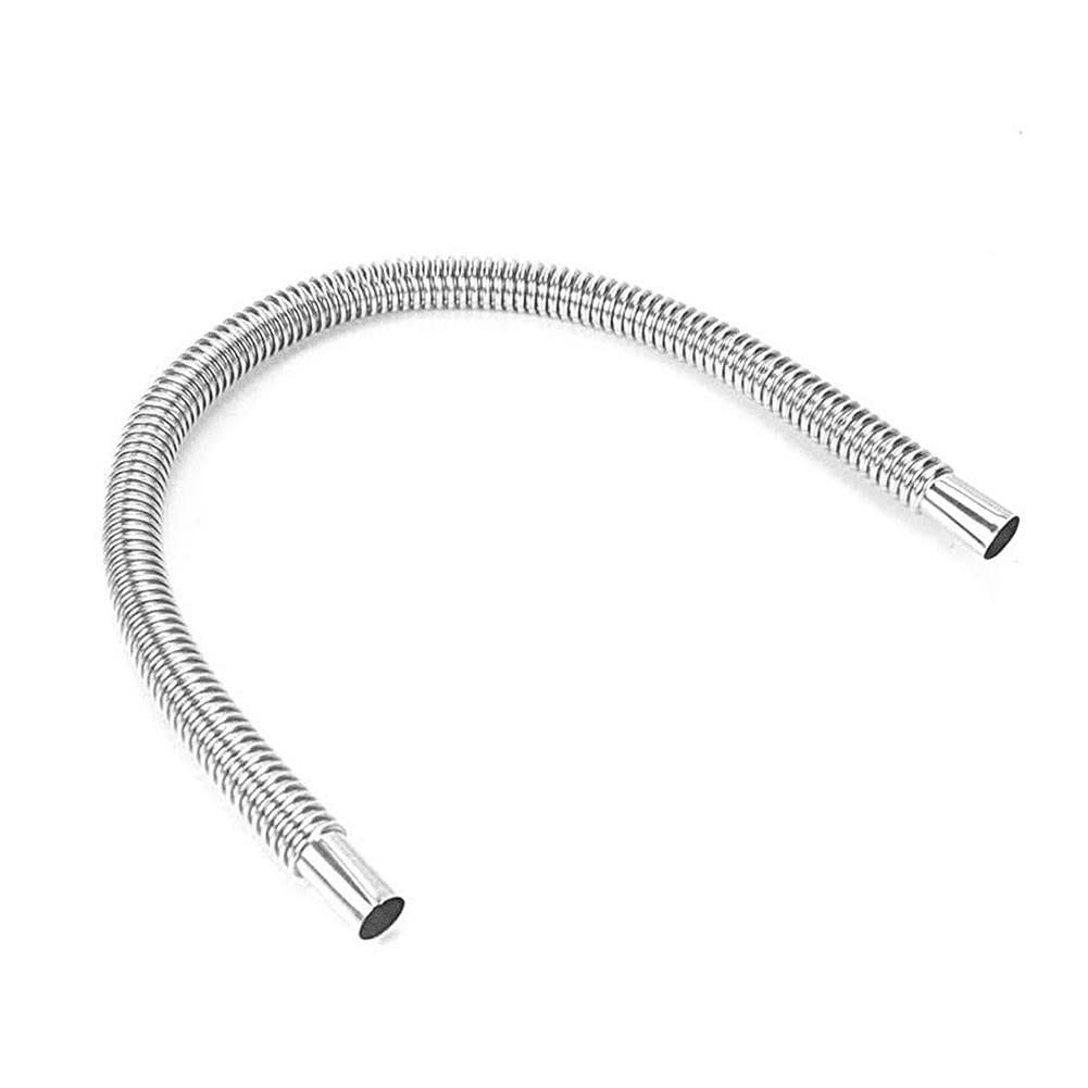 iSpchen Abgasschlauch Auspuffrohr 25mm/60cm Edelstahl Auspuff Abgasrohr Abgasschlauch für Stromerzeuger 25mm Standheizung Auspuff Schalldämpfer Auto Dieselheizung Abgasrohrleitungen von iSpchen