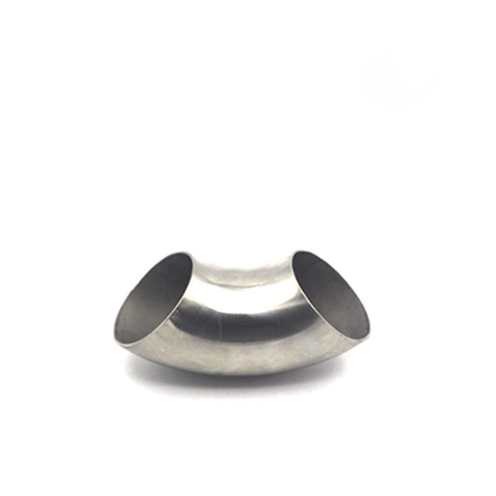 iSpchen Auto Auspuff Krümmer 90 Grad Edelstahl Auspuffkrümmer Kit 76mm/63mm/60mm/51mm Auto modifizierter Auspuff Schalldämpfer Rohrbogen iSpchen Auto Auspuff Krümmer 90 Grad Edelstahl Auspuffkrümmer Kit 76mm/63mm/60mm/51mm Auto modifizierter Auspuff Schalldämpfer Rohrbogen von iSpchen