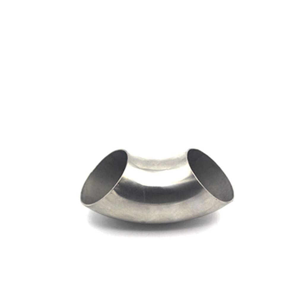 iSpchen Auto Auspuff Krümmer 90 Grad Edelstahl Auspuffkrümmer Kit 76mm/63mm/60mm/51mm Auto modifizierter Auspuff Schalldämpfer Rohrbogen iSpchen Auto Auspuff Krümmer 90 Grad Edelstahl Auspuffkrümmer Kit 76mm/63mm/60mm/51mm Auto modifizierter Auspuff Schalldämpfer Rohrbogen von iSpchen