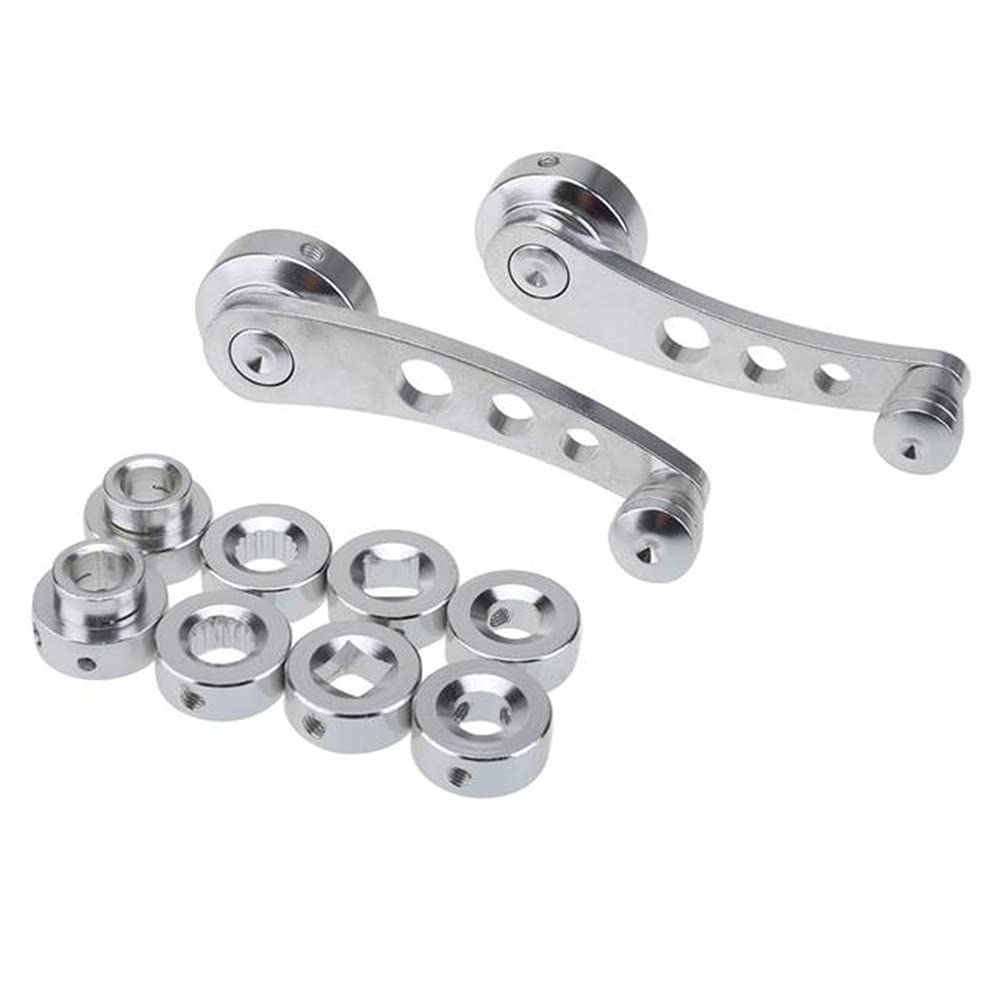 iSpchen Auto Fensterkurbel Fensterheber Kurbel Aluminiumlegierung Universal Auto Fenster Kurbel Fenstergriff Auto Autofenster Kurbel Hebekurbel,Silber iSpchen Auto Fensterkurbel Fensterheber Kurbel Aluminiumlegierung Universal Auto Fenster Kurbel Fenstergriff Auto Autofenster Kurbel Hebekurbel,Silber von iSpchen