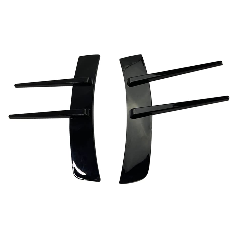 iSpchen Auto Frontstoßstange Spoiler Seitenflügel kotflügel Lufteinlass Seiten luftauslass Lüftungsgitter Side Vent Fender Abdeckung Vent Hood Cover Trim Dekorative Aufkleber,Schwarz iSpchen Auto Frontstoßstange Spoiler Seitenflügel kotflügel Lufteinlass Seiten luftauslass Lüftungsgitter Side Vent Fender Abdeckung Vent Hood Cover Trim Dekorative Aufkleber,Schwarz von iSpchen