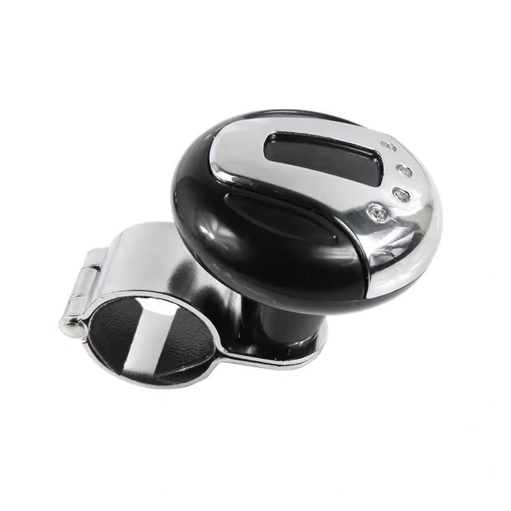 iSpchen Auto Lenkrad Spinner Griff Knopf Universal 360 Grad Lenkrad Booster Lenkhilfe Knopf Lenkradknauf Drehknopf Steuerknopf Power Kugel für Autos LKW Traktoren Boot Lenkradknopf iSpchen Auto Lenkrad Spinner Griff Knopf Universal 360 Grad Lenkrad Booster Lenkhilfe Knopf Lenkradknauf Drehknopf Steuerknopf Power Kugel für Autos LKW Traktoren Boot Lenkradknopf von iSpchen