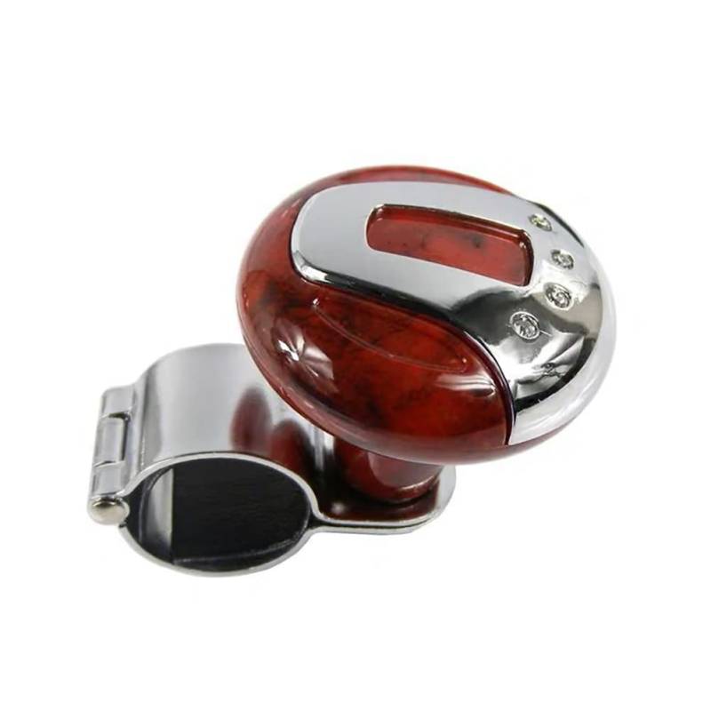 iSpchen Auto Lenkrad Spinner Griff Knopf Universal 360 Grad Lenkrad Booster Lenkhilfe Knopf Lenkradknauf Drehknopf Steuerknopf Power Kugel für Autos LKW Traktoren Boot Lenkradknopf von iSpchen
