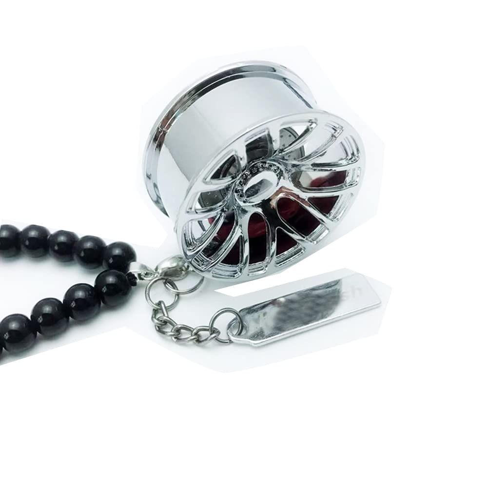 iSpchen Auto Rückspiegel Anhänger Innenspiegel Radnabe Anhänger hängender Ornament Auto Zubehör Innenraum Auto spiegel anhänger Home Wandbehang Dekoration Anhänger Ornamente,Silber iSpchen Auto Rückspiegel Anhänger Innenspiegel Radnabe Anhänger hängender Ornament Auto Zubehör Innenraum Auto spiegel anhänger Home Wandbehang Dekoration Anhänger Ornamente,Silber von iSpchen