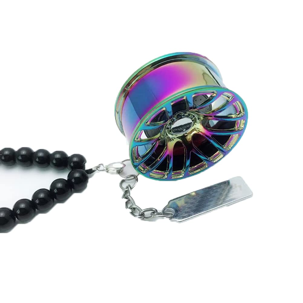 iSpchen Auto Rückspiegel Anhänger Innenspiegel Radnabe Anhänger hängender Ornament Auto Zubehör Innenraum Auto spiegel anhänger Home Wandbehang Dekoration Anhänger Ornamente,bunte iSpchen Auto Rückspiegel Anhänger Innenspiegel Radnabe Anhänger hängender Ornament Auto Zubehör Innenraum Auto spiegel anhänger Home Wandbehang Dekoration Anhänger Ornamente,bunte von iSpchen