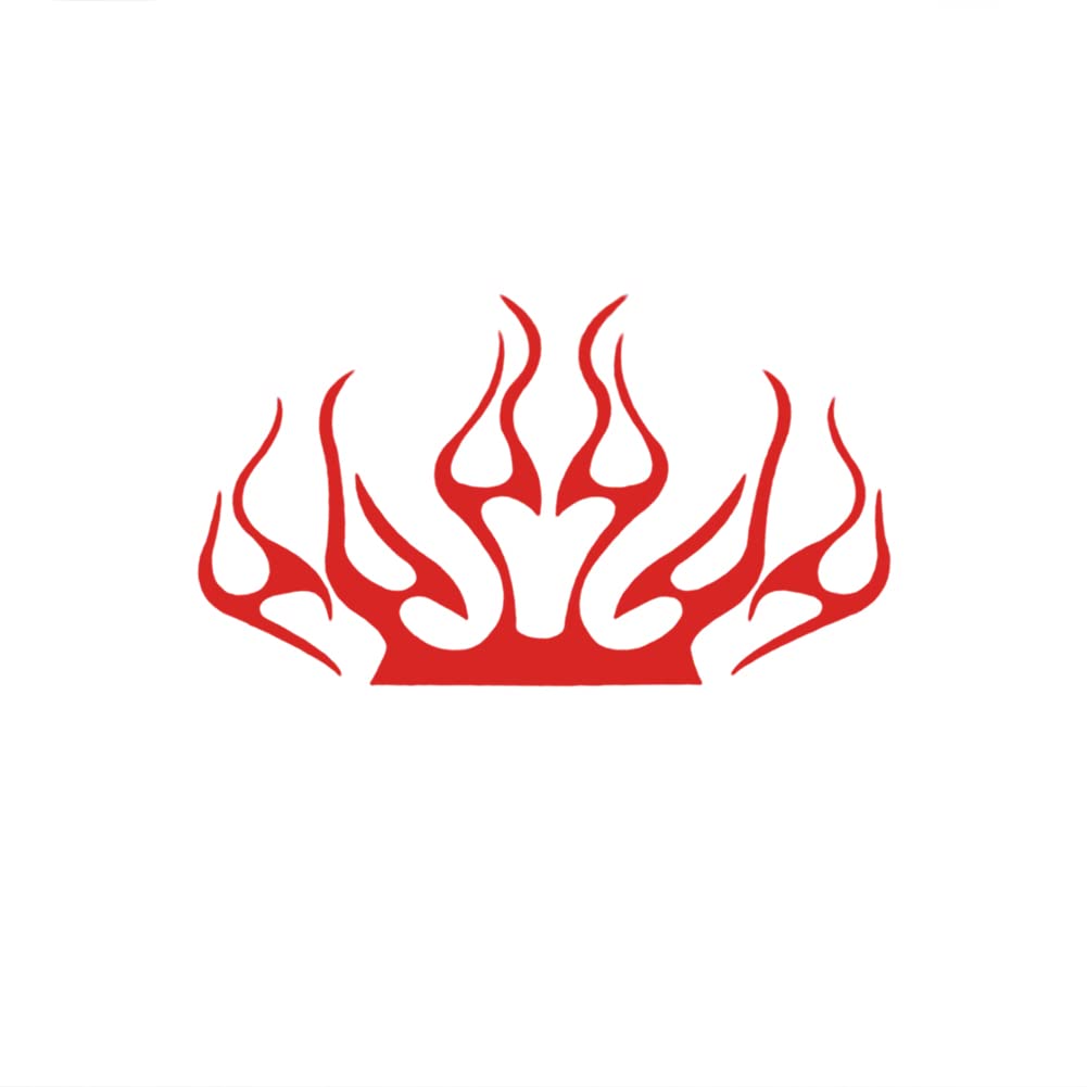 iSpchen Autoaufkleber 3D Racing Flamme Aufkleber Motorhaube Aufkleber Flamme Emblem Sticker Selbstklebend Körper Aufkleber Auto Styling Dekoration Aufkleber,rot iSpchen Autoaufkleber 3D Racing Flamme Aufkleber Motorhaube Aufkleber Flamme Emblem Sticker Selbstklebend Körper Aufkleber Auto Styling Dekoration Aufkleber,rot von iSpchen