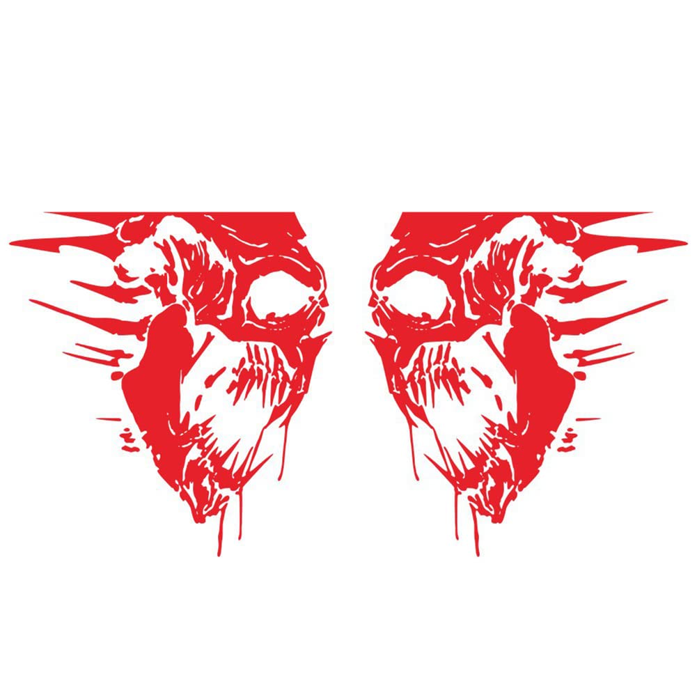 iSpchen Autoaufkleber 3D Skull Abziehbilder Totenkopf Schädel Aufkleber Selbstklebende Karosserie Aufkleber Auto Styling Dekoration Aufkleber Auto Körper Stoßstangen Dekoration Sticker,30 * 32cm iSpchen Autoaufkleber 3D Skull Abziehbilder Totenkopf Schädel Aufkleber Selbstklebende Karosserie Aufkleber Auto Styling Dekoration Aufkleber Auto Körper Stoßstangen Dekoration Sticker,30 * 32cm von iSpchen