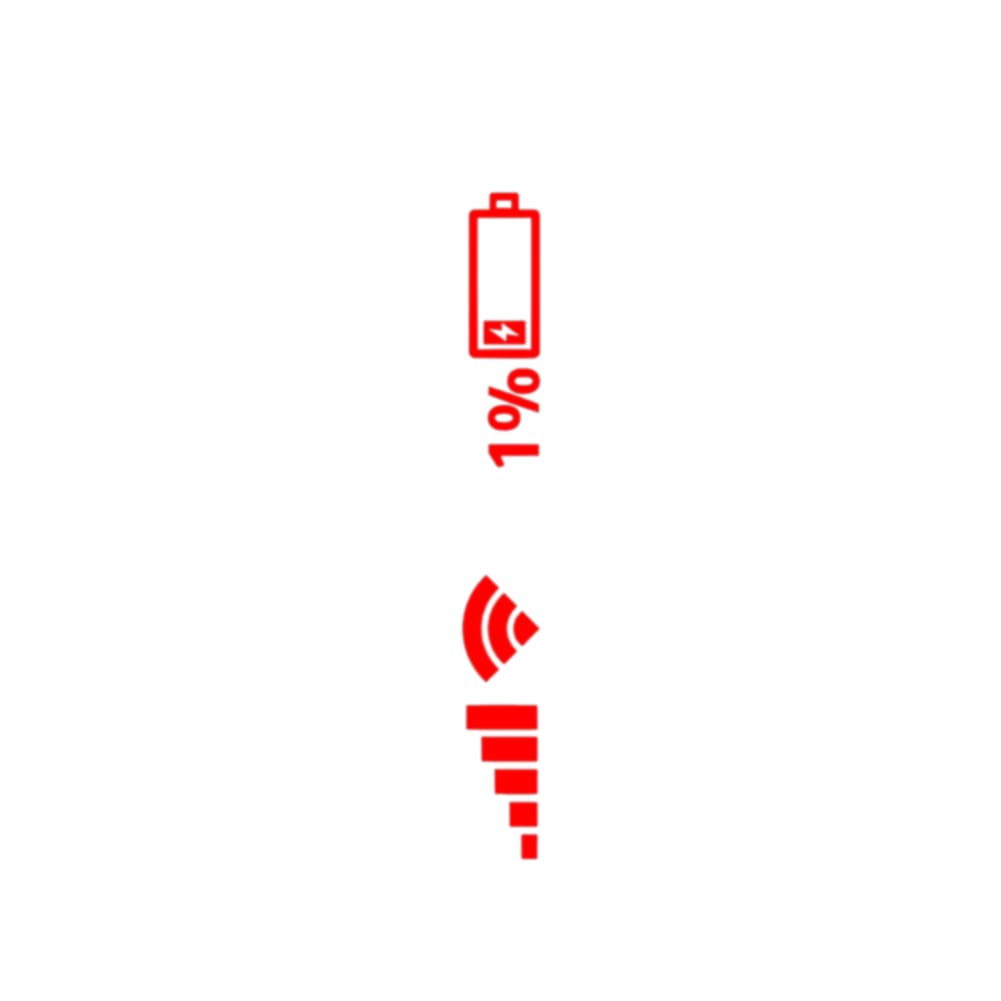 iSpchen Autoaufkleber WiFi Signal Power Logo Aufkleber Reflektierender Sticker Auto Fenster Heckscheiben Aufkleber DIY Personalisiert Sticker Laptop Styling Dekoration Aufkleber von iSpchen