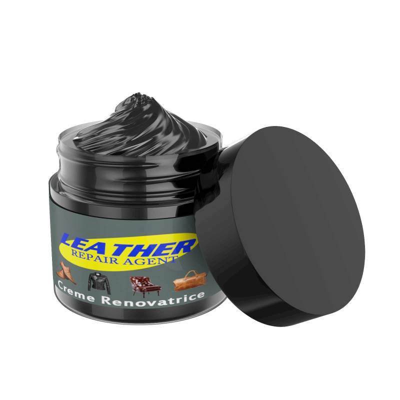 iSpchen Leder Reparatur Lederbalsam Leder Restaurator Kit Lederreparatur Lederfärbemittel Kratzer Reparatur und Schutz Lederpflege für Sofa,Lenkrad,Taschen,Autositz,50g von iSpchen