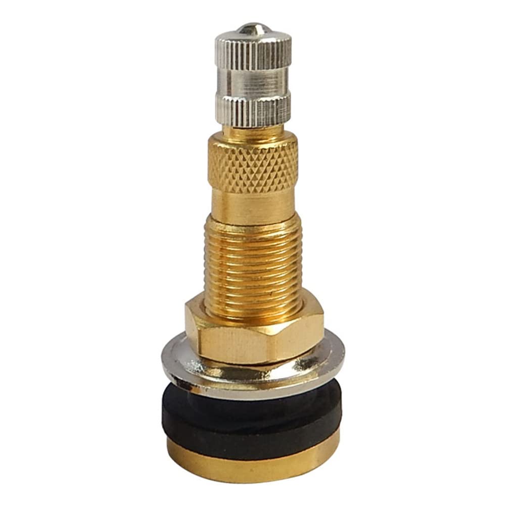 iSpchen Messing Reifenventilschaft Universal Metallventile Kupfer Felgenventile Tubeless Vakuum Reifenventil für Auto Reifen Ventil Adapter iSpchen Messing Reifenventilschaft Universal Metallventile Kupfer Felgenventile Tubeless Vakuum Reifenventil für Auto Reifen Ventil Adapter von iSpchen