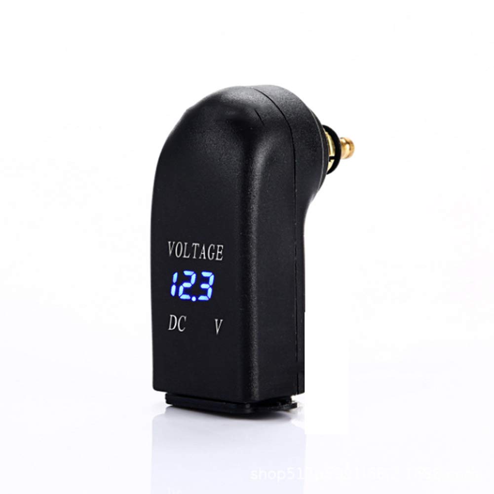 iSpchen Motorrad USB-Ladegerät Adapter Dual-USB-Ladegerät Din-Buchse 5V / 4.8A mit LED-Voltmeter Din-Buchse Motorrad Digital Ladegerät Adapter Geeignet für Motorräder Handy GPS,Blau,EU-Stecker iSpchen Motorrad USB-Ladegerät Adapter Dual-USB-Ladegerät Din-Buchse 5V / 4.8A mit LED-Voltmeter Din-Buchse Motorrad Digital Ladegerät Adapter Geeignet für Motorräder Handy GPS,Blau,EU-Stecker von iSpchen