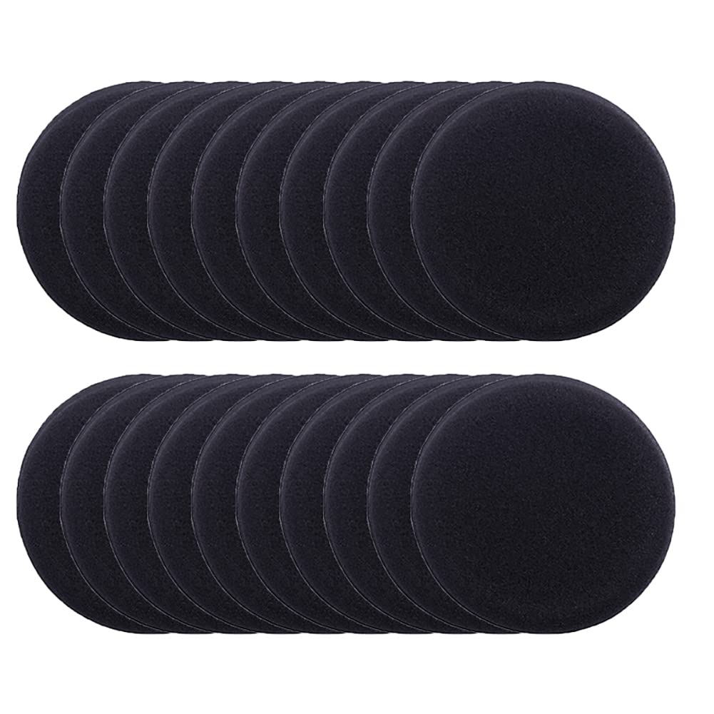 iSpchen Polierschwamm 20 Stück Ultraweiche Polierpad runde Politur Schwämme Pads Handpolierschwamm Auto Schaumstoff Polierpad Kit Applikator Pads Polieren und Wachse von Auto iSpchen Polierschwamm 20 Stück Ultraweiche Polierpad runde Politur Schwämme Pads Handpolierschwamm Auto Schaumstoff Polierpad Kit Applikator Pads Polieren und Wachse von Auto von iSpchen