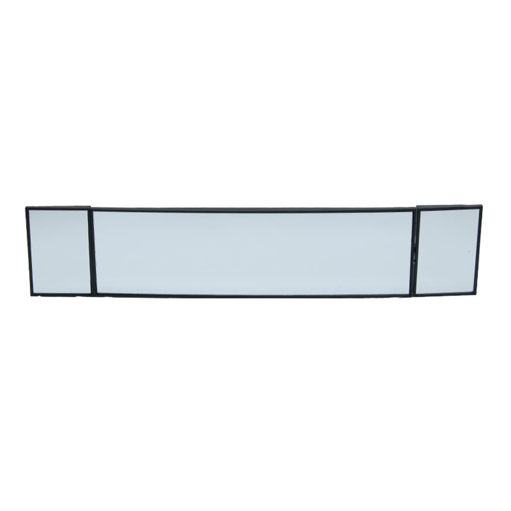 iSpchen Rückspiegel Auto Weitwinkel gebogener Ruckspiegel Panorama Blendschutz Innenspiegel Large Vision Spiegel Dreifach Gefaltete 360 Grad-Drehung KFZ Innenspiegel zum Aufstecke,386mmx8mm iSpchen Rückspiegel Auto Weitwinkel gebogener Ruckspiegel Panorama Blendschutz Innenspiegel Large Vision Spiegel Dreifach Gefaltete 360 Grad-Drehung KFZ Innenspiegel zum Aufstecke,386mmx8mm von iSpchen