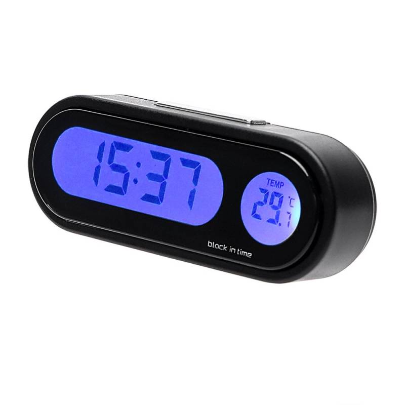 iTimo, 2-in-1 digitale Uhr mit Thermometer für das Auto - praktisches und schmückendes Kfz-Zubehör von iTimo