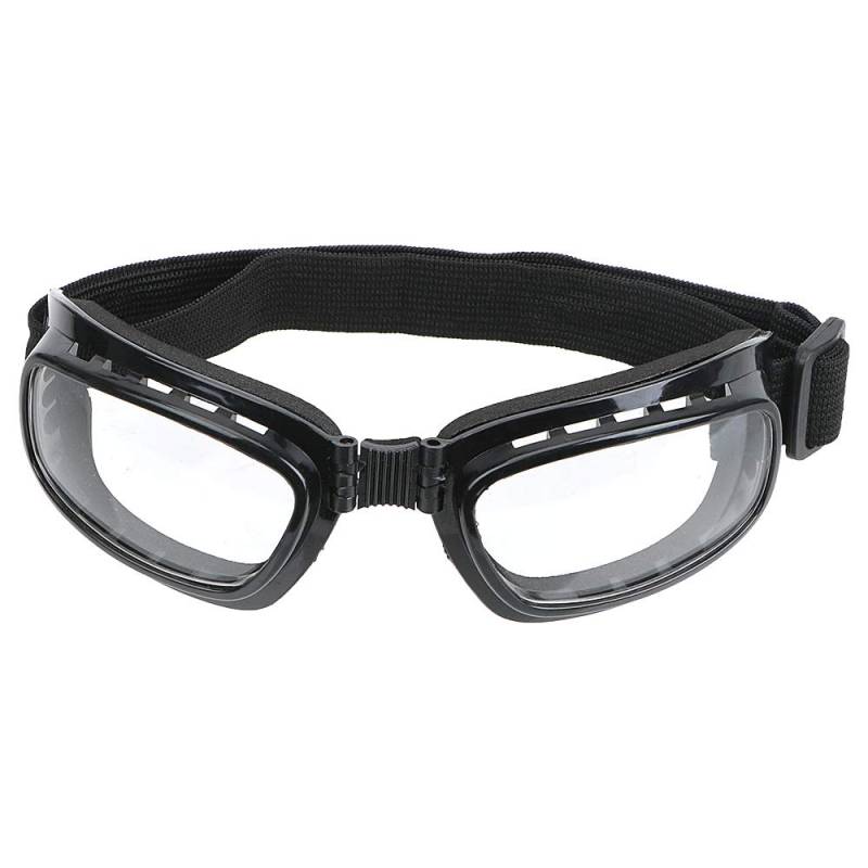 iTimo Motocross-Sonnenbrille, Faltbare Sport-Skibrille, mit verstellbarem Gummiband, Winddicht, blendfrei, UV-Schutz von iTimo